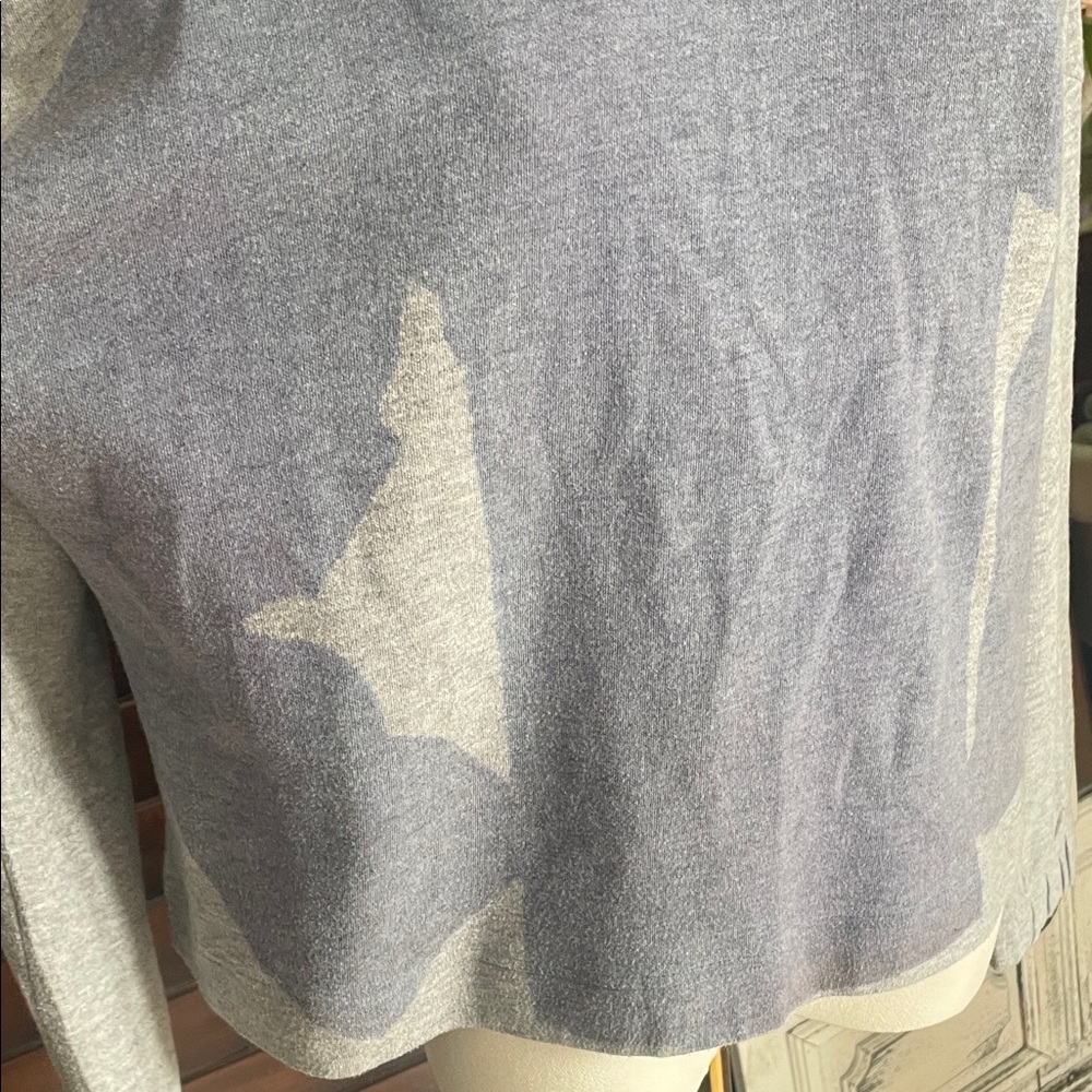 COTELAC Sweatshirt Gray Blue Women's Top Size 1 fits Small Medium - Picture 6 of 13